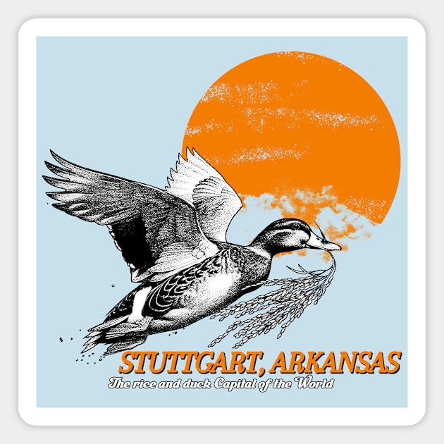 Stuttgart, Arkansas Magnet by rt-shirts